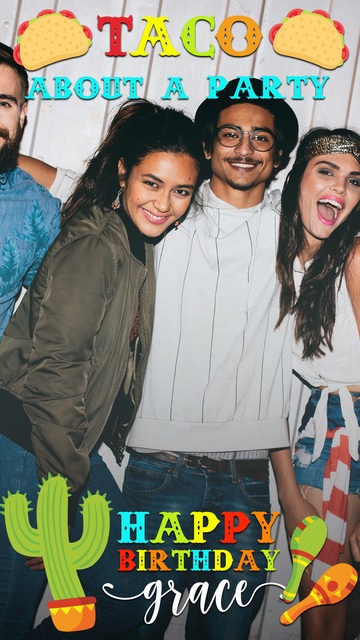 Birthday Snapchat Geofilters
