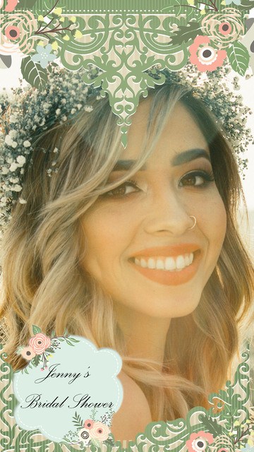 Bridal Shower Snapchat Geofilters