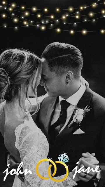 Wedding Snapchat Geofilters