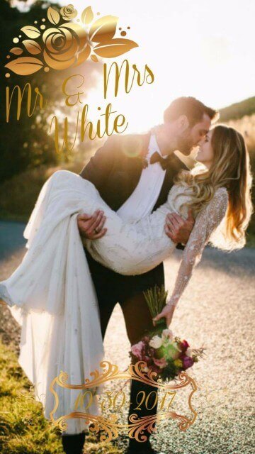 Wedding Snapchat Geofilters
