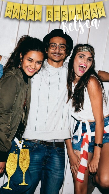 Birthday Snapchat Geofilters