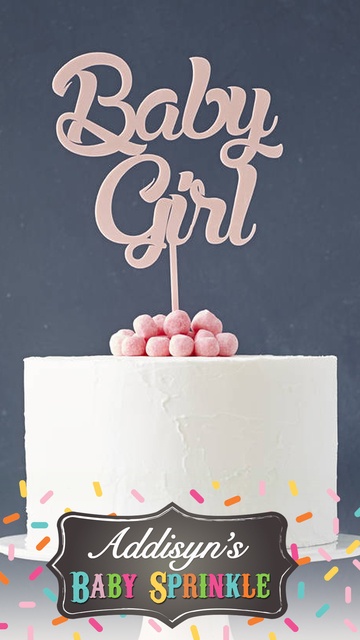 Baby Shower Snapchat Geofilters