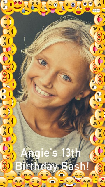 Kids Snapchat Geofilters