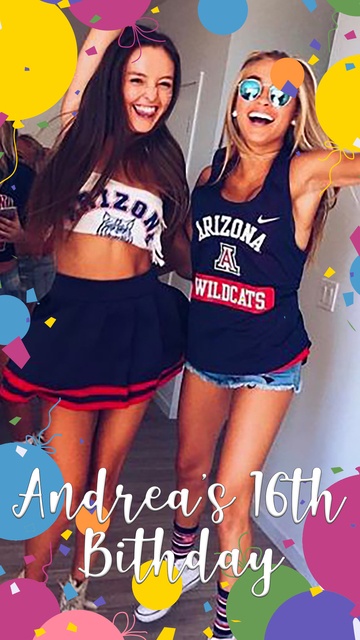 Birthday Snapchat Geofilters