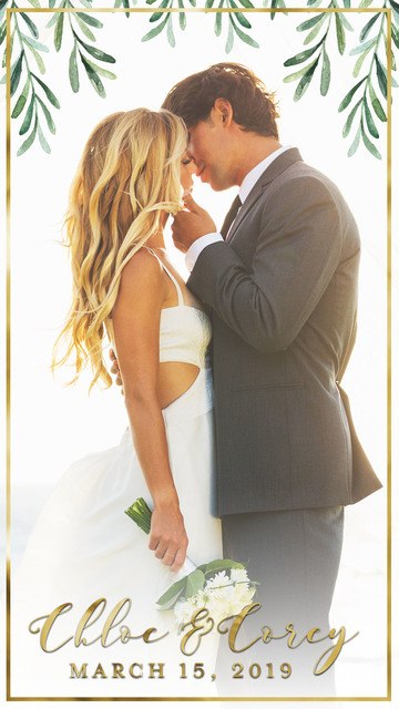Wedding Snapchat Geofilters