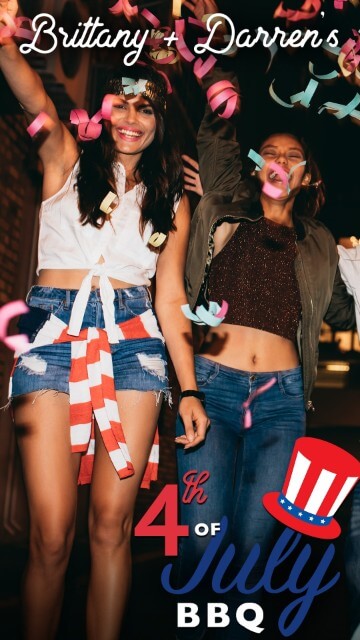 4th of July Snapchat Geofilters