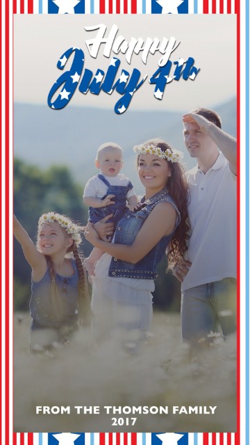 4th of July Snapchat Geofilters