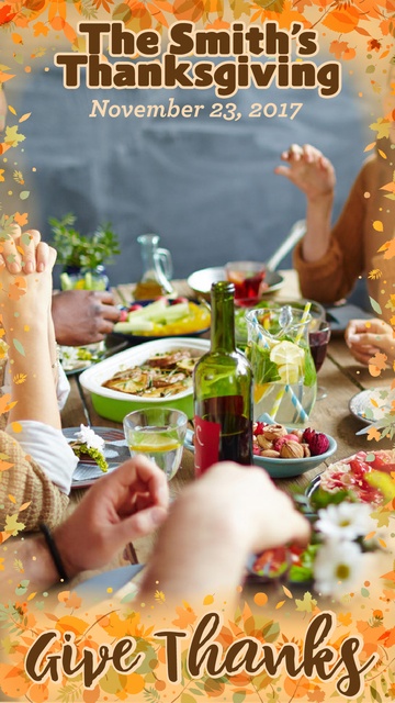 Thanksgiving Snapchat Geofilters